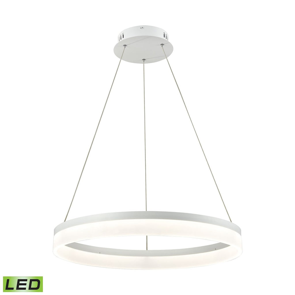Cycloid - Chandelier - Matte White