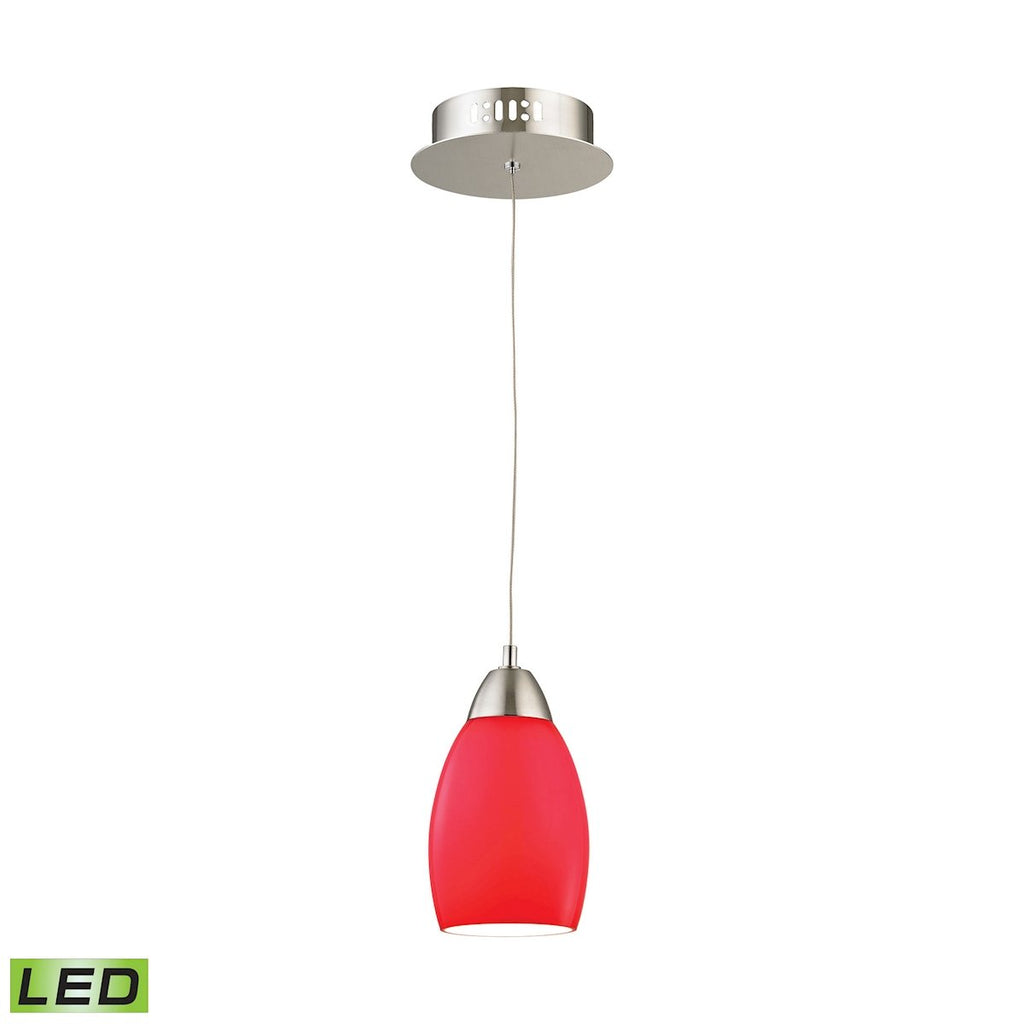 Buro - Mini Pendant - Satin Nickel