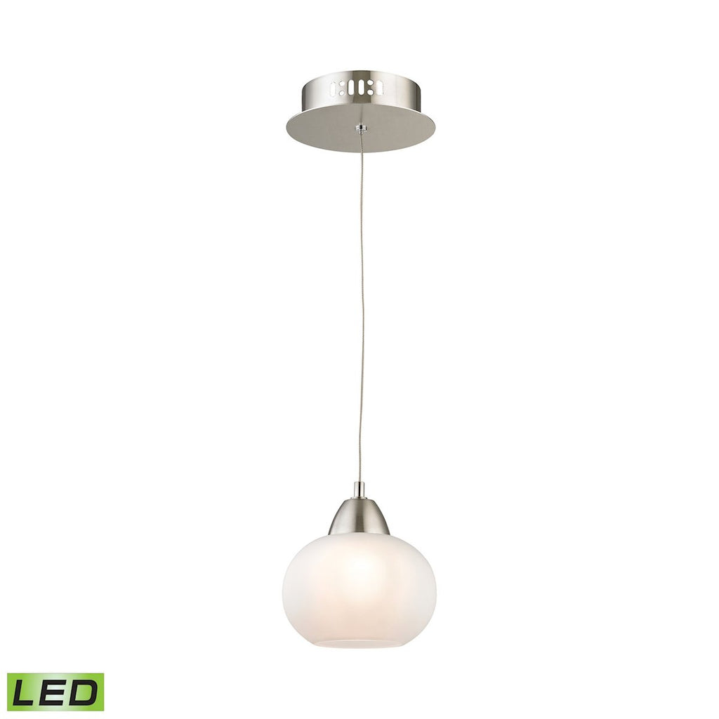 Ciotola - Mini Pendant - Satin Nickel