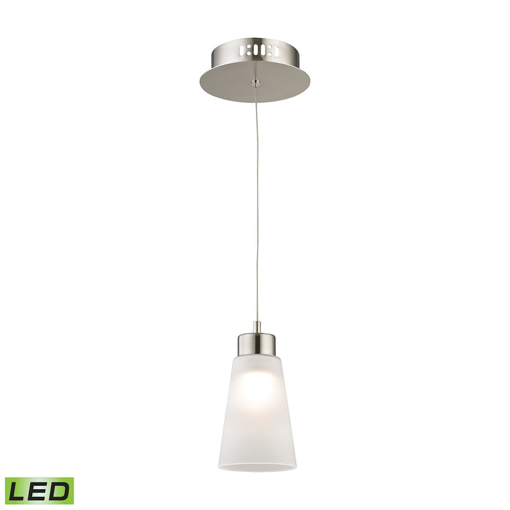 Coppa - Mini Pendant - Satin Nickel