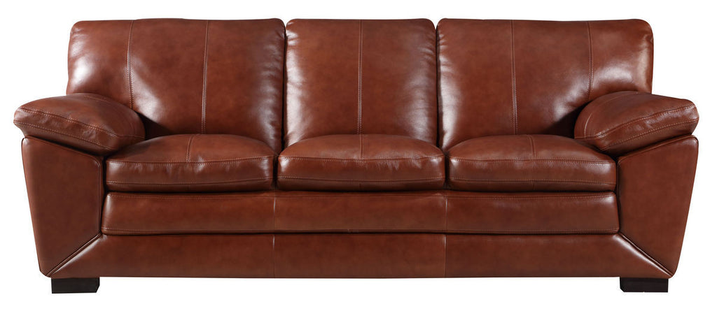 4547 Maeser SC002 Brown Top Grain Leather Furniture - RauFurniture.com