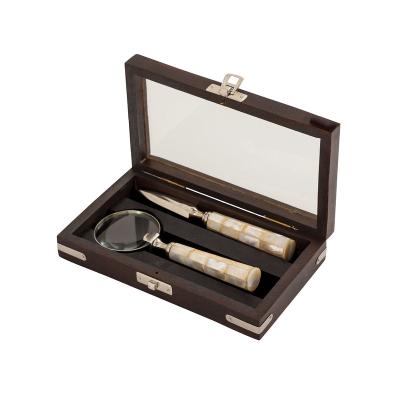 015908 - Centreville Magnifier and Letter Opener Boxed Set