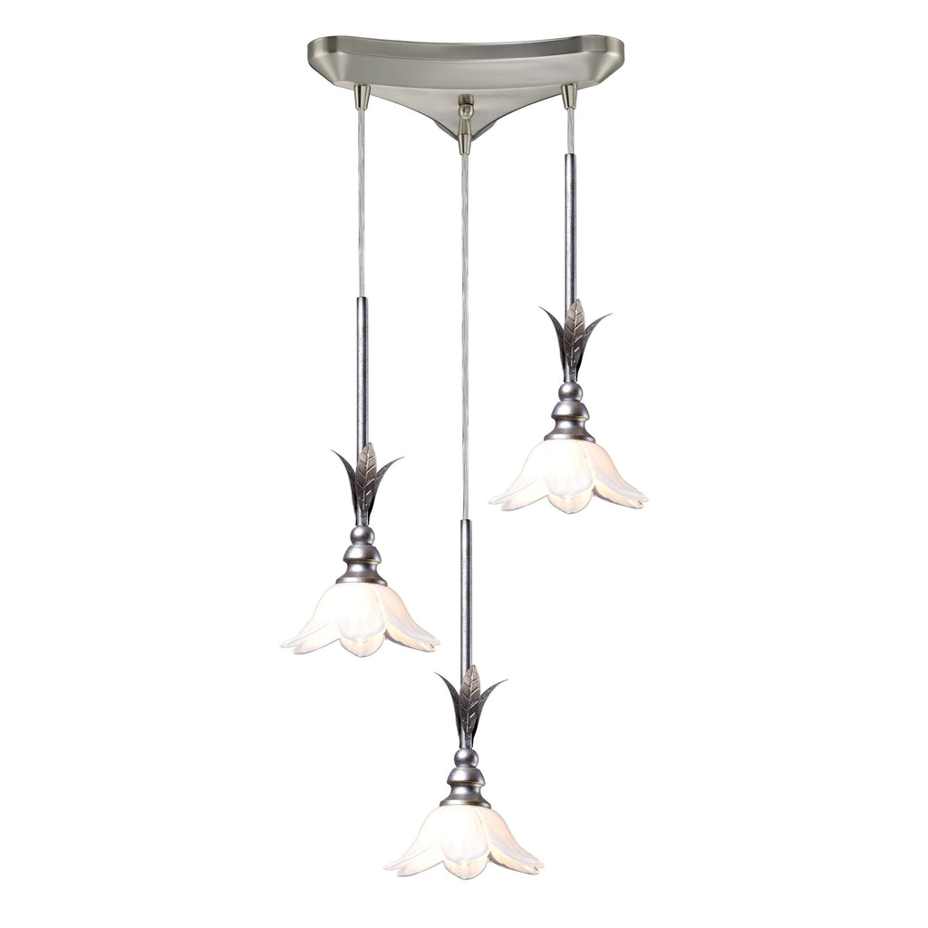 Balini - Chandelier - Antique Silver