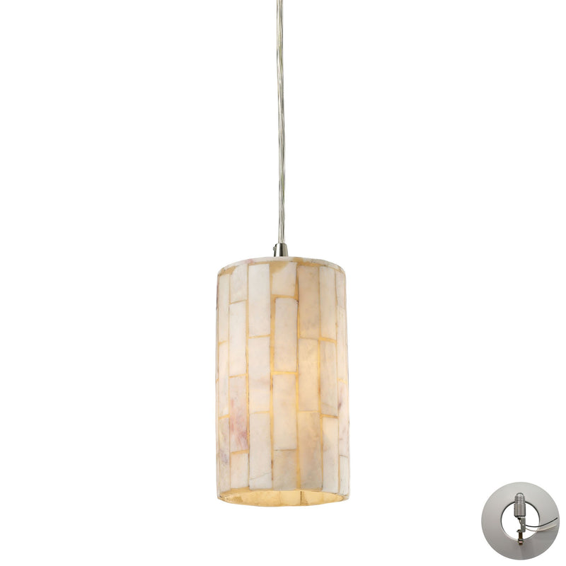 Coletta - Mini Pendant - Satin Nickel