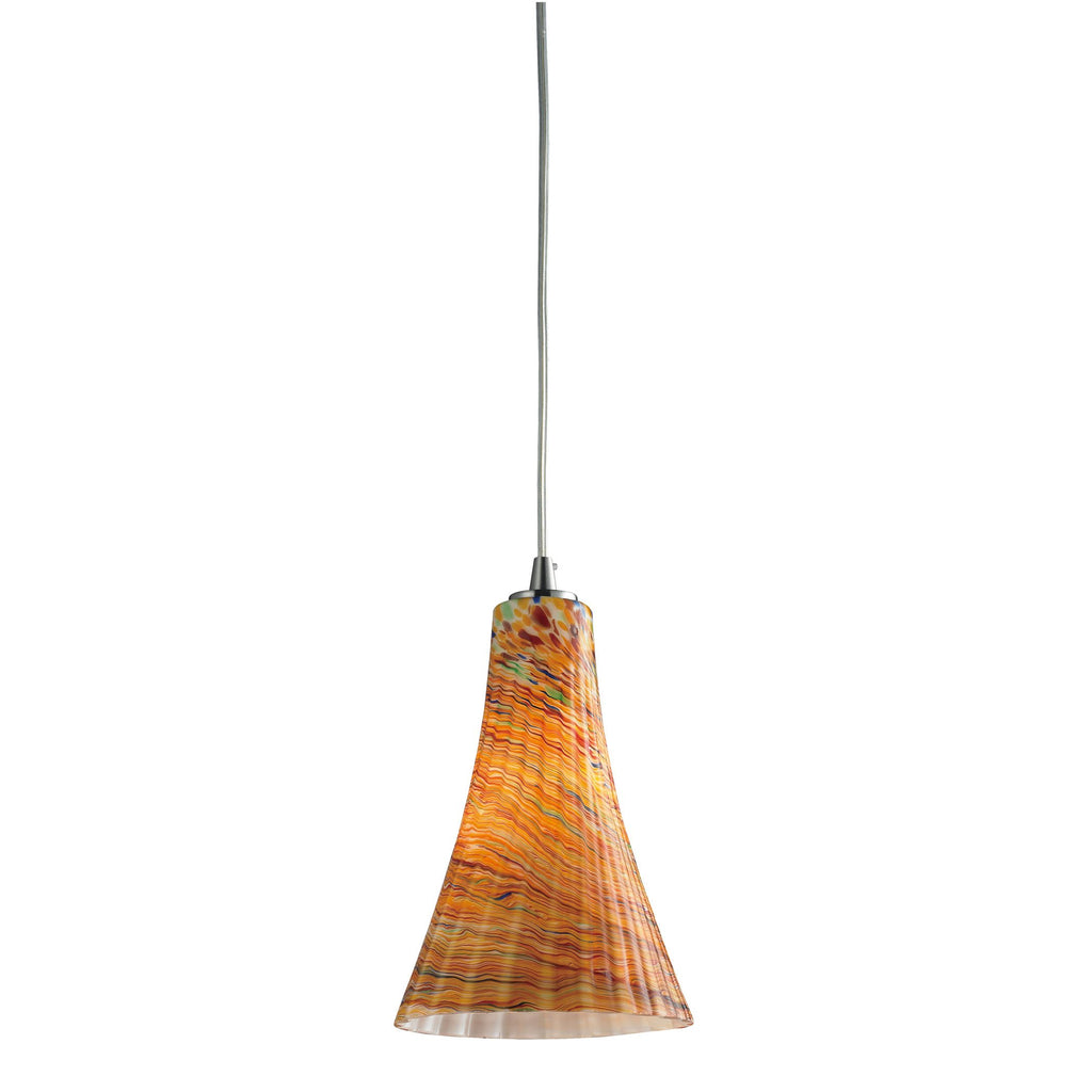 Cadence - Mini Pendant - Satin Nickel