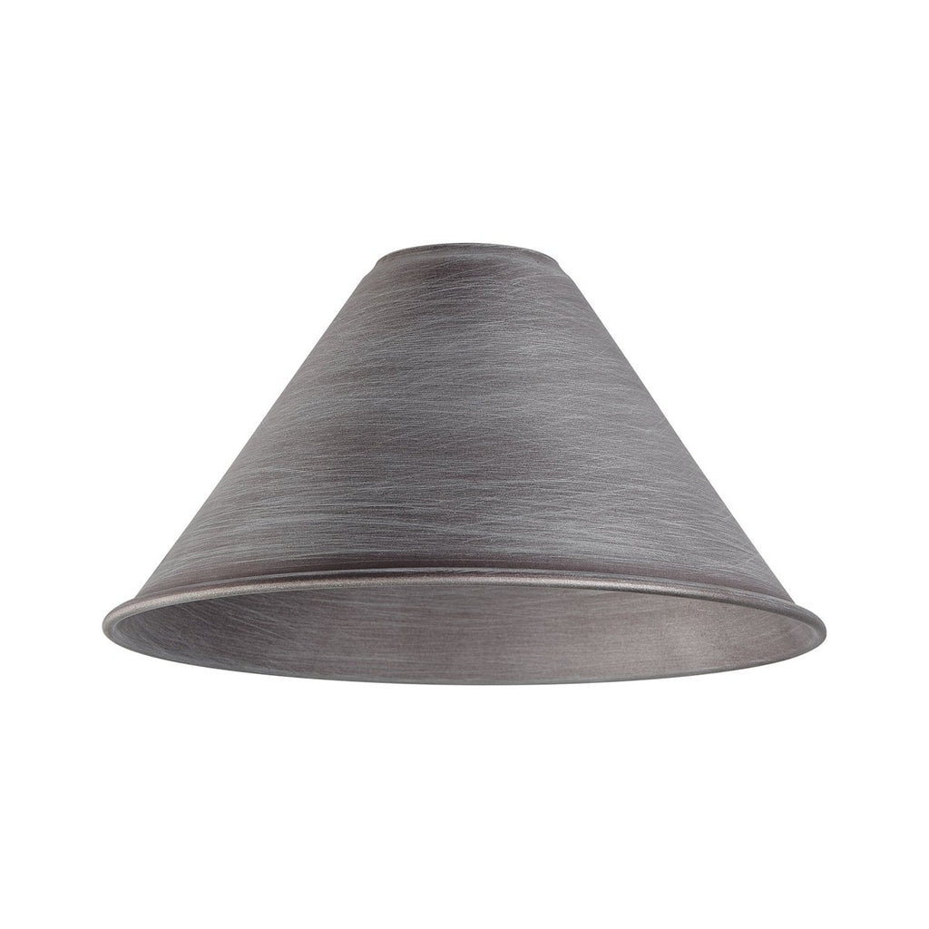 Cast Iron Pipe - Bulb - Lighting Accessory - Weathered Zinc