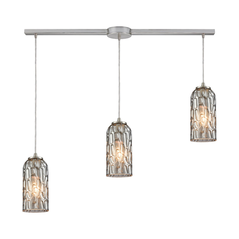 Ansegar - Mini Pendant - Satin Nickel
