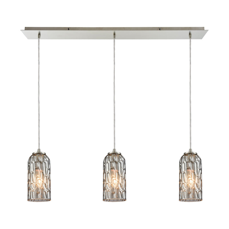 Ansegar - Mini Pendant - Satin Nickel