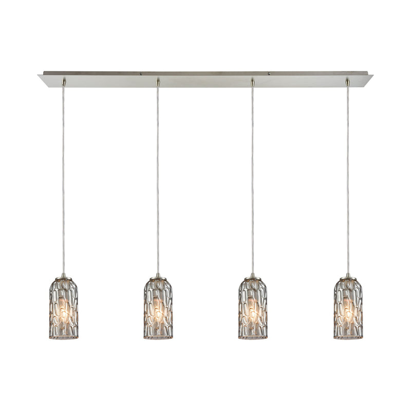 Ansegar - Mini Pendant - Satin Nickel