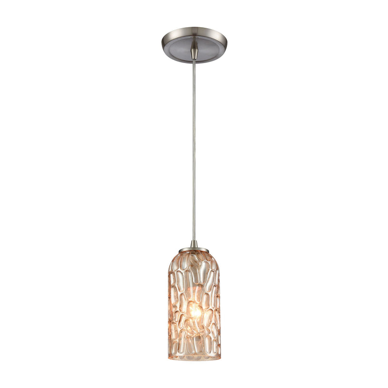 Ansegar - Mini Pendant - Satin Nickel
