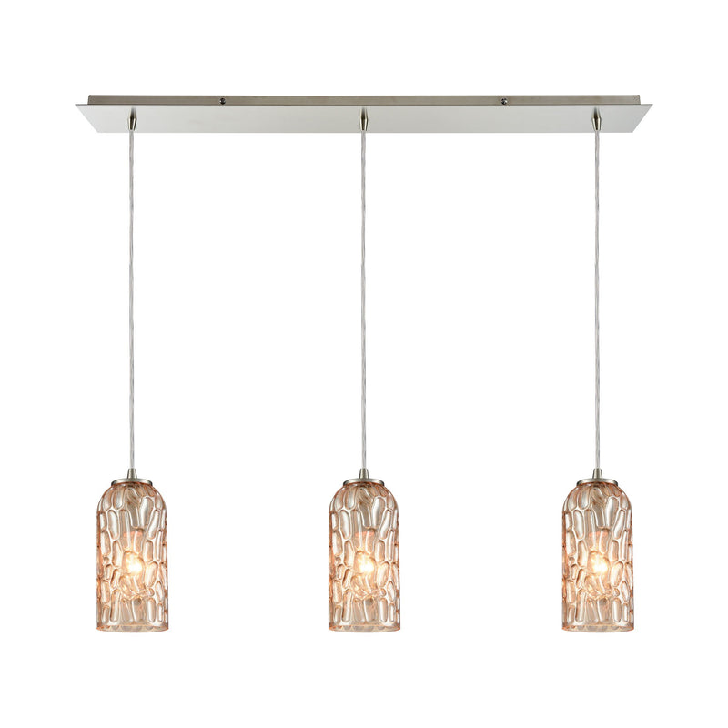 Ansegar - Mini Pendant - Satin Nickel