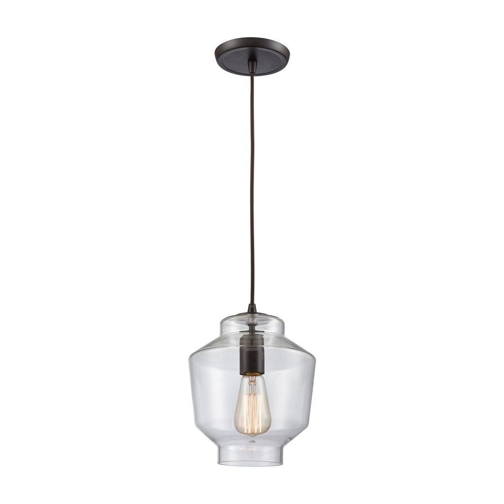 Barrel - Mini Pendant - Oil Rubbed Bronze