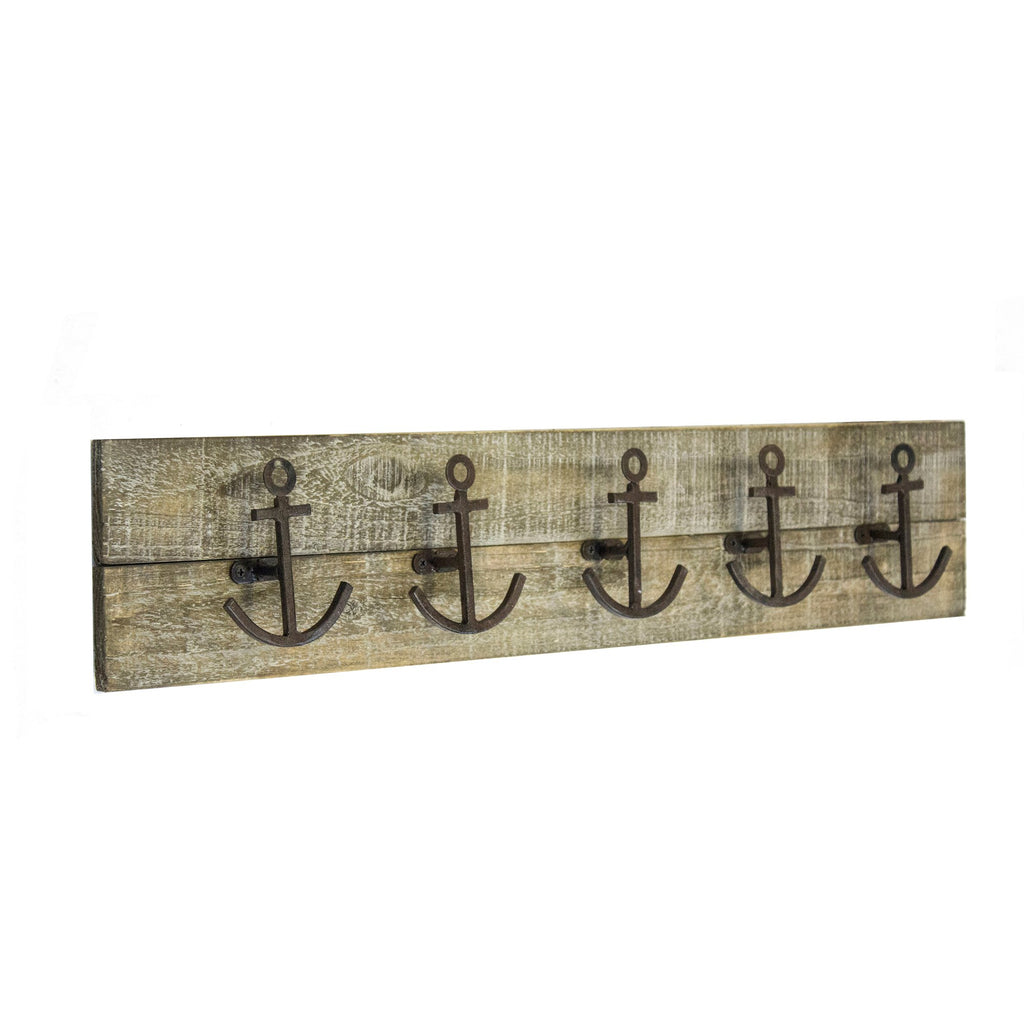 Anchor Hooks On Wood Plank Ds