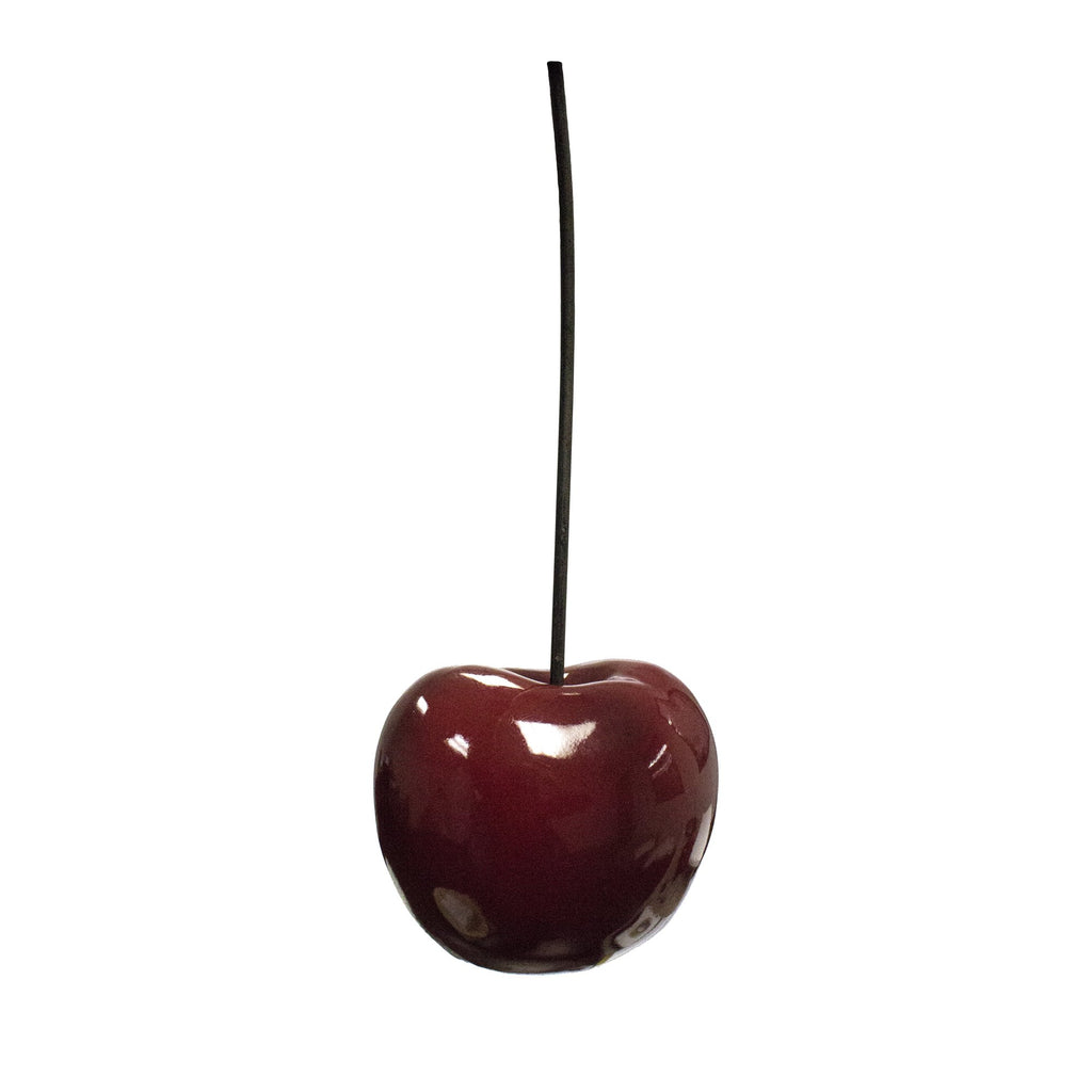 Red Cherry Sculpture, 15.25"