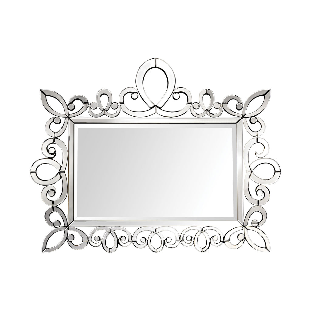 1114-244 Miramar Fireplace Mirror - Free Shipping! Mirror - RauFurniture.com