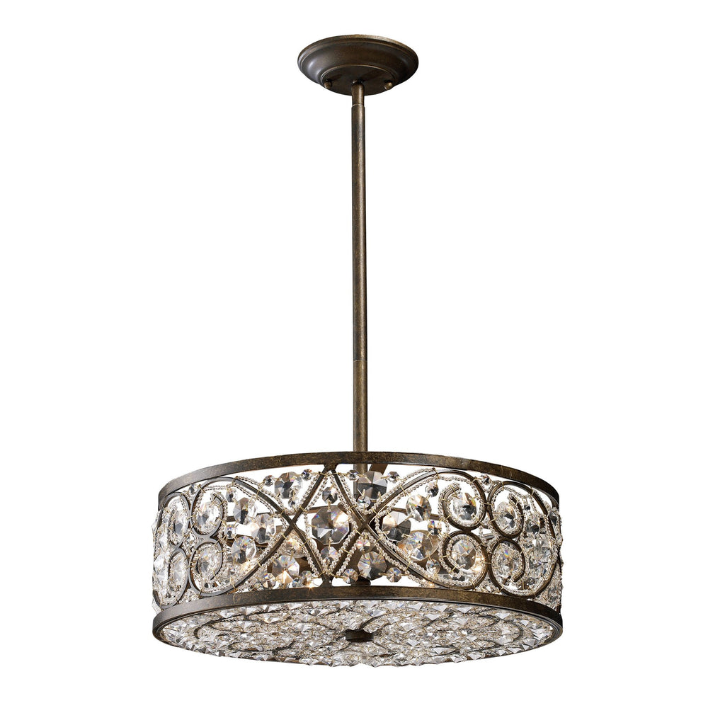 Amherst - Chandelier - Antique Bronze