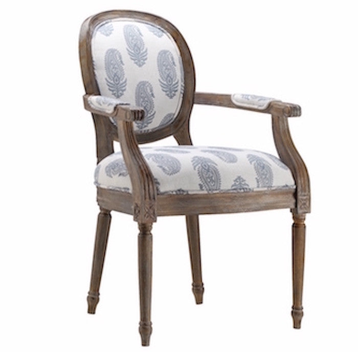 12939 - Accent Chair w/New Delhi Royal Fabric - Free Shipping!, Accent Chairs, Stein World, - ReeceFurniture.com - Free Local Pick Ups: Frankenmuth, MI, Indianapolis, IN, Chicago Ridge, IL, and Detroit, MI