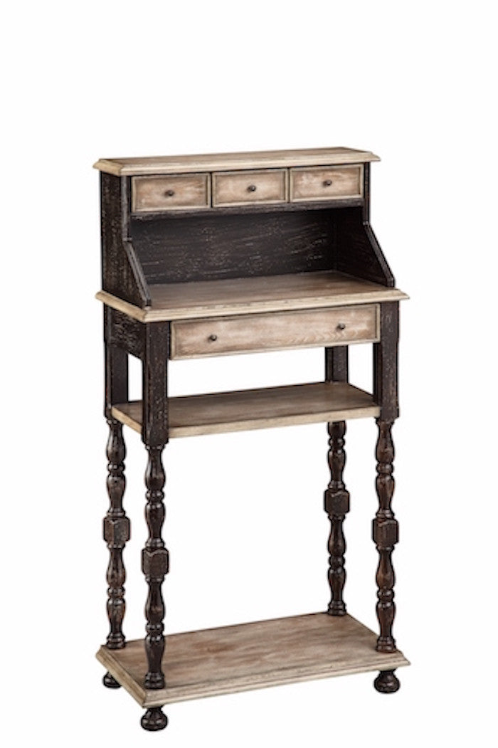 13176 - Barbados Four Drawer Desk - Free Shipping!, Accent Desks, Stein World, - ReeceFurniture.com - Free Local Pick Ups: Frankenmuth, MI, Indianapolis, IN, Chicago Ridge, IL, and Detroit, MI