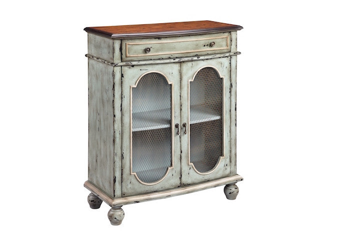 13257 - Andria  Two Door, One Drawer Accent Cabinet - Free Shipping!, Accent Cabinets, Stein World, - ReeceFurniture.com - Free Local Pick Ups: Frankenmuth, MI, Indianapolis, IN, Chicago Ridge, IL, and Detroit, MI