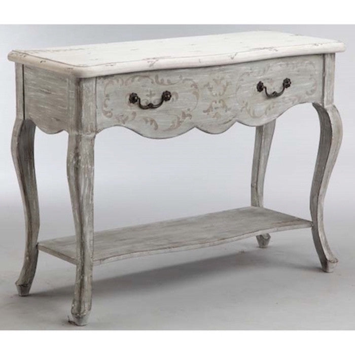13615 - Dedra One Drawer Accent Console - Free Shipping!, Accent Consoles, Stein World, - ReeceFurniture.com - Free Local Pick Ups: Frankenmuth, MI, Indianapolis, IN, Chicago Ridge, IL, and Detroit, MI