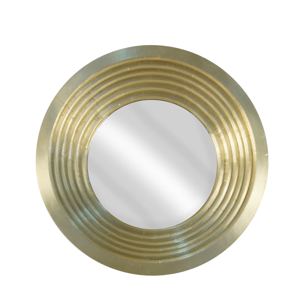 Mirror 48" Wood/Metal, Gold