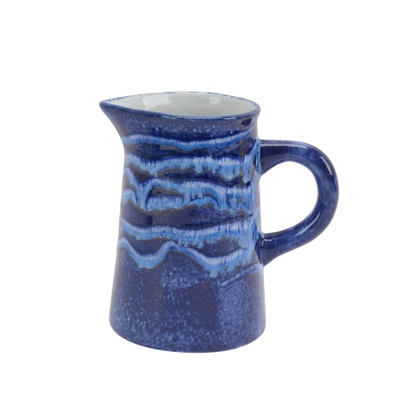 Ceramic Pitcher 6", Blue