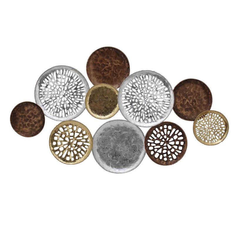 Metal 41" Wall Decor, Multi, Wb