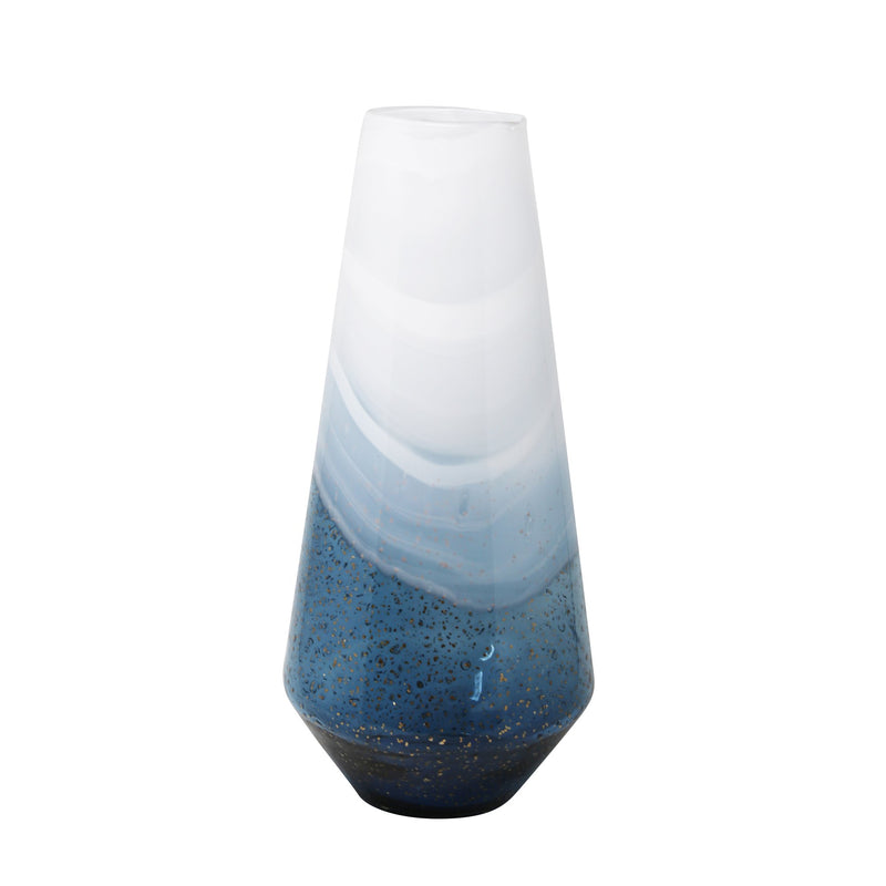 Glass Vase 20.75", Multi