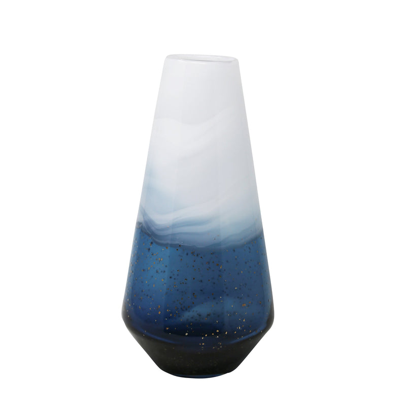 Glass Vase 16.75", Multi