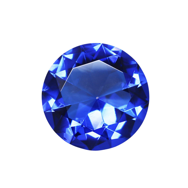 Decorative Glass Diamond, Blue