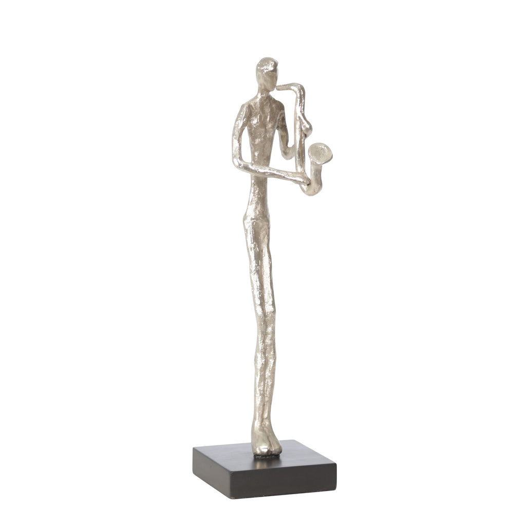 Aluminum 15.5" Saxophone Musicsilver