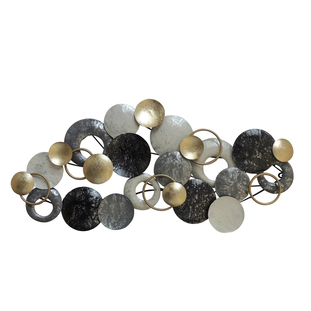 Metal 36.5" Wall Decor, Multi,Wb