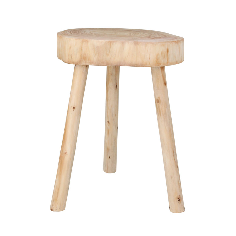 Wooden 23.5" Accent Table, Natural