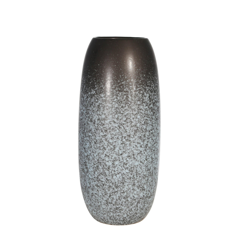 Ceramic 16" Vase , Blue Mix