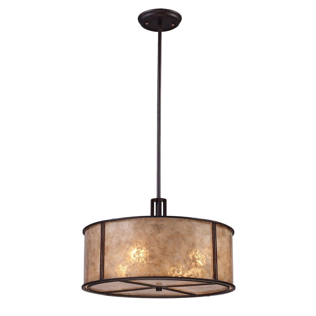 Barringer - Chandelier - Aged Bronze