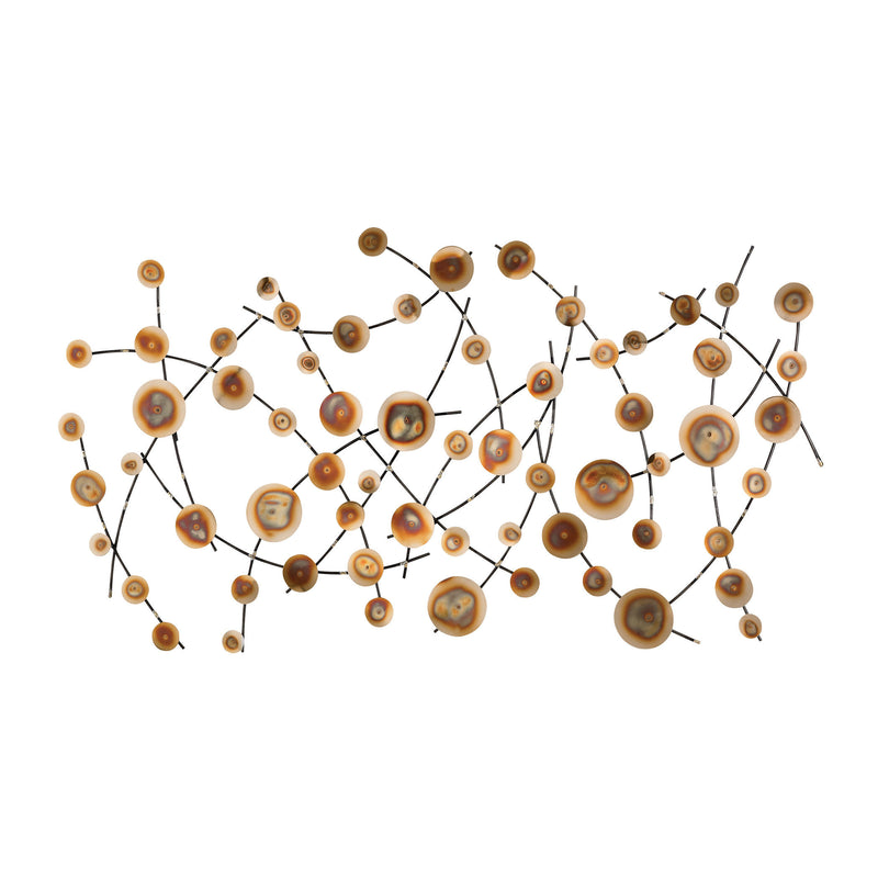 153-004 Vibrant Alignment Metal Wall Decor - Free Shipping!, Wall Decor, Dimond Home, - ReeceFurniture.com - Free Local Pick Ups: Frankenmuth, MI, Indianapolis, IN, Chicago Ridge, IL, and Detroit, MI