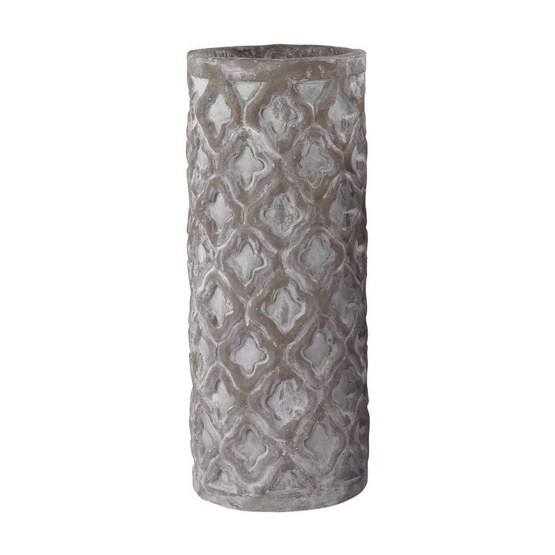 156-004 Antique Gray Organic Patterned Vase - Tall - Free Shipping!, Vase/Urn, Dimond Home, - ReeceFurniture.com - Free Local Pick Ups: Frankenmuth, MI, Indianapolis, IN, Chicago Ridge, IL, and Detroit, MI