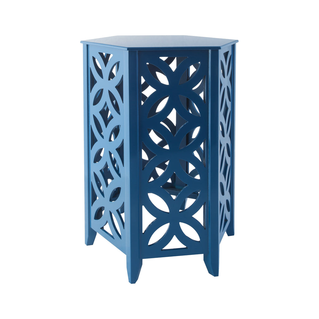 1572-002 Majorca Accent Table In Navy - Free Shipping!, Table, Sterling, - ReeceFurniture.com - Free Local Pick Ups: Frankenmuth, MI, Indianapolis, IN, Chicago Ridge, IL, and Detroit, MI