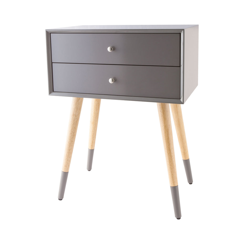 1572-004 Googie Accent Table In Cool Grey, Table, Sterling, - ReeceFurniture.com - Free Local Pick Ups: Frankenmuth, MI, Indianapolis, IN, Chicago Ridge, IL, and Detroit, MI