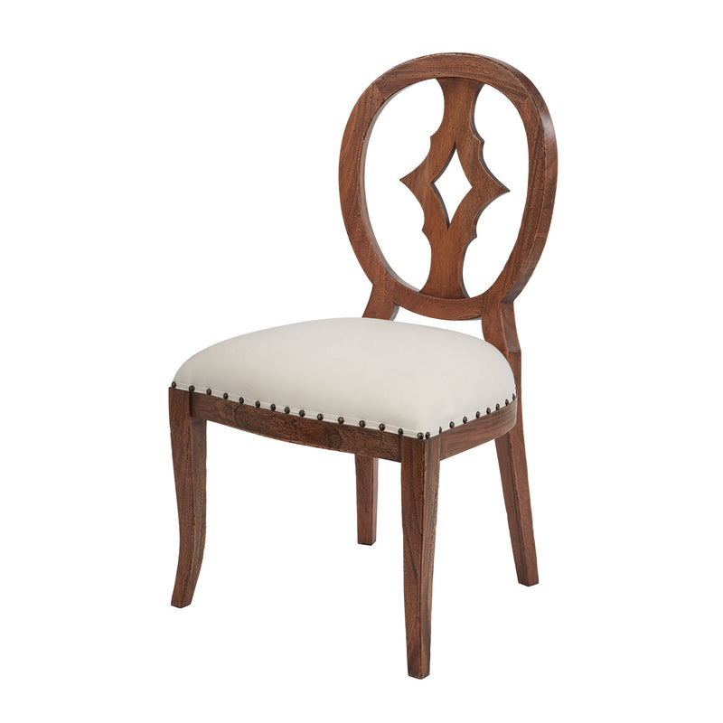 158-004 Cutout Back Chair - Free Shipping!, Chair, Dimond Home, - ReeceFurniture.com - Free Local Pick Ups: Frankenmuth, MI, Indianapolis, IN, Chicago Ridge, IL, and Detroit, MI