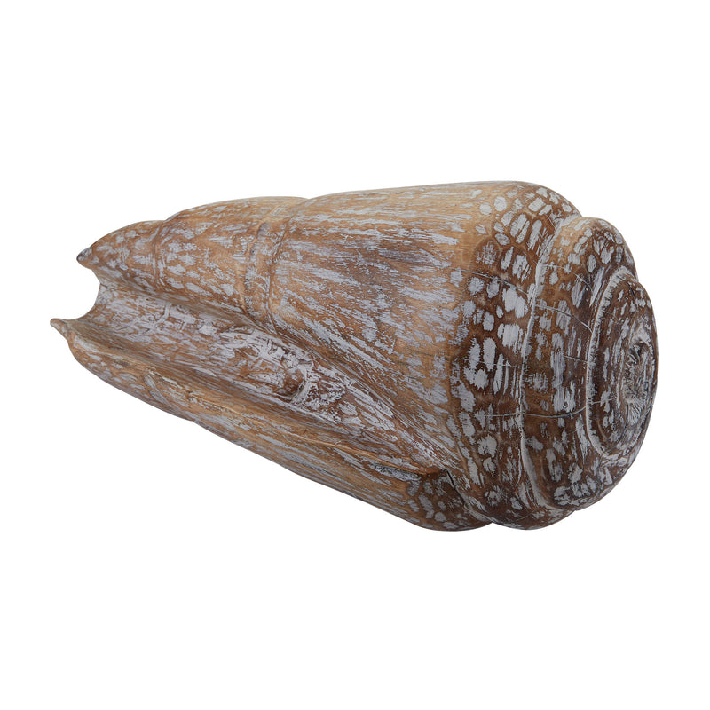 159-003 Decorative Wooden Conch Shell - Free Shipping!, Accessory, Dimond Home, - ReeceFurniture.com - Free Local Pick Ups: Frankenmuth, MI, Indianapolis, IN, Chicago Ridge, IL, and Detroit, MI