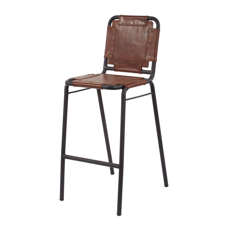 161-002 Industrial Bar Stool - Free Shipping!, Stool, Dimond Home, - ReeceFurniture.com - Free Local Pick Ups: Frankenmuth, MI, Indianapolis, IN, Chicago Ridge, IL, and Detroit, MI