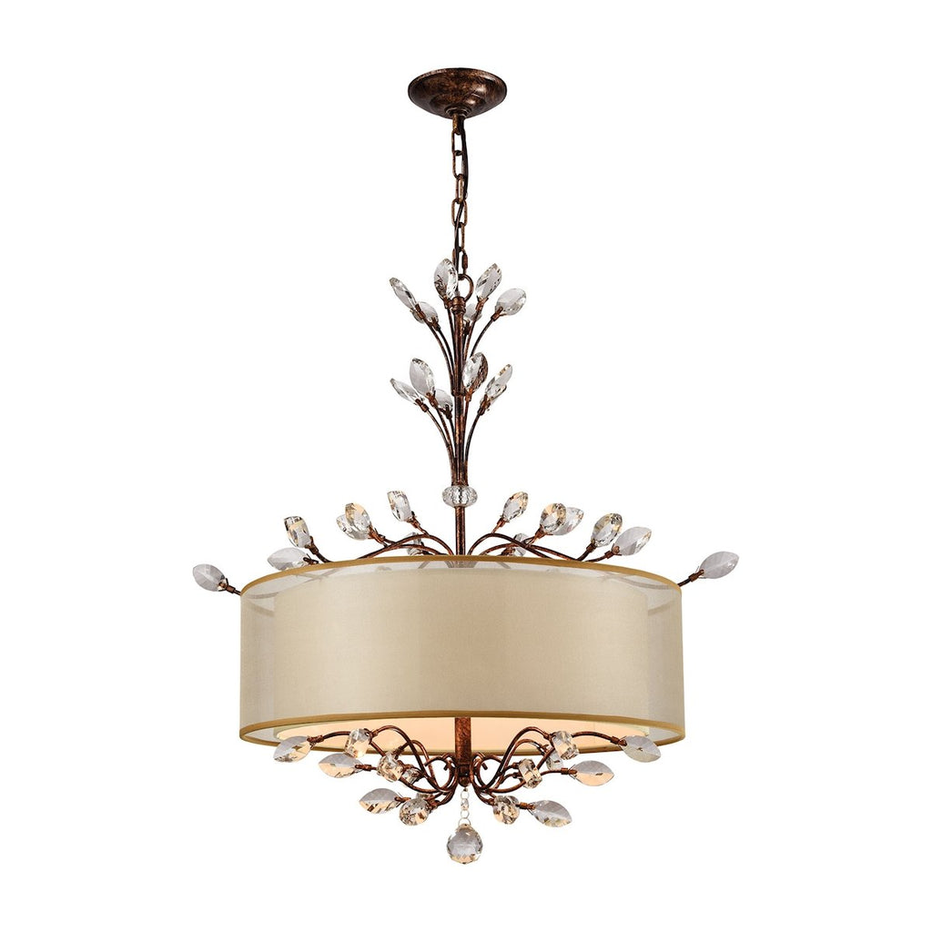 Asbury - Chandelier - Spanish Bronze
