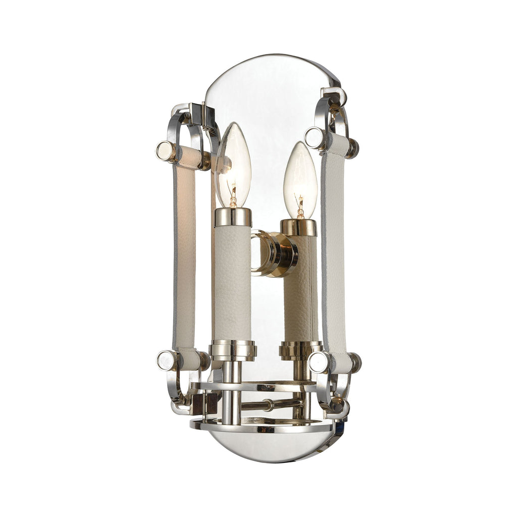 Bergamo - Sconce - Polished Nickel