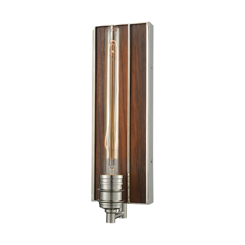 Brookweiler - Sconce - Polished Nickel