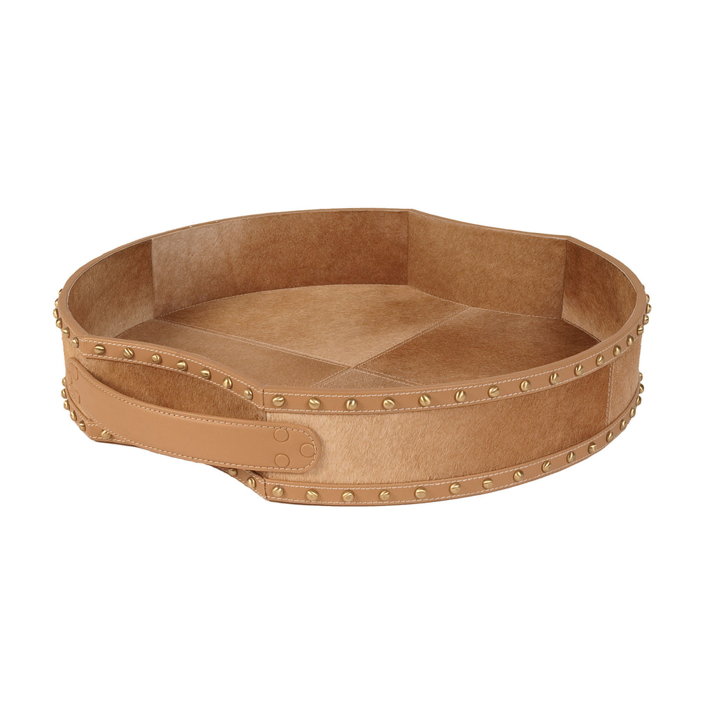 173027 Fallow Faux Pony Tray - Free Shipping!, Tray, Dimond Home, - ReeceFurniture.com - Free Local Pick Ups: Frankenmuth, MI, Indianapolis, IN, Chicago Ridge, IL, and Detroit, MI