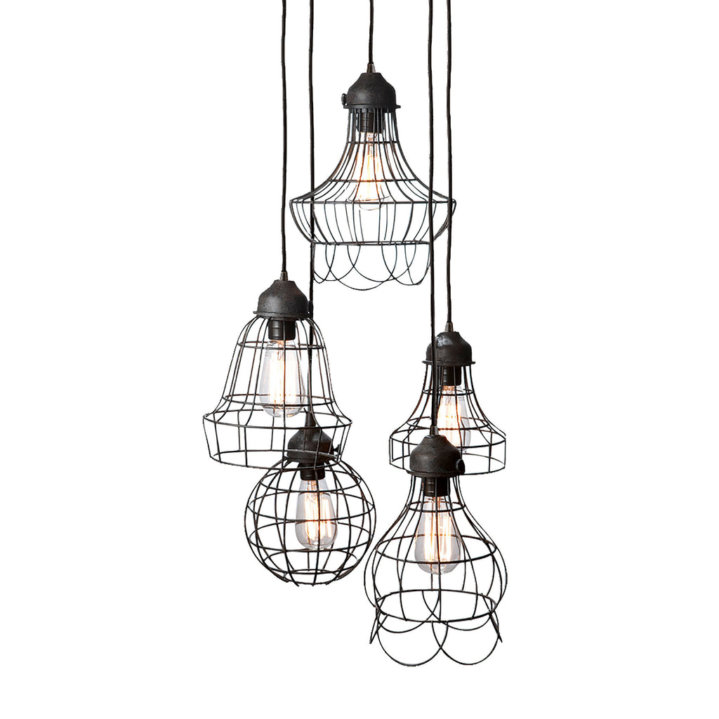 225031 Five-Wire Pendant Lamp, Pendant, Dimond Home, - ReeceFurniture.com - Free Local Pick Ups: Frankenmuth, MI, Indianapolis, IN, Chicago Ridge, IL, and Detroit, MI
