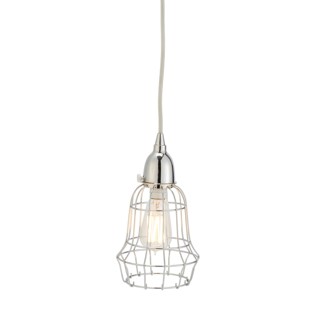 225040 Silver Wire 1 Light Barrel Pendant, Pendant, Dimond Home, - ReeceFurniture.com - Free Local Pick Ups: Frankenmuth, MI, Indianapolis, IN, Chicago Ridge, IL, and Detroit, MI