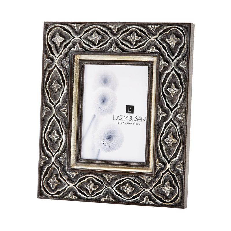 225073 Hand Carved Ornate 5x7 Frame, Frame, Dimond Home, - ReeceFurniture.com - Free Local Pick Ups: Frankenmuth, MI, Indianapolis, IN, Chicago Ridge, IL, and Detroit, MI