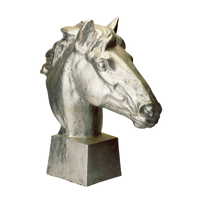 228003 Gilded Age Horse Head, Statue/Figurine, Dimond Home, - ReeceFurniture.com - Free Local Pick Ups: Frankenmuth, MI, Indianapolis, IN, Chicago Ridge, IL, and Detroit, MI